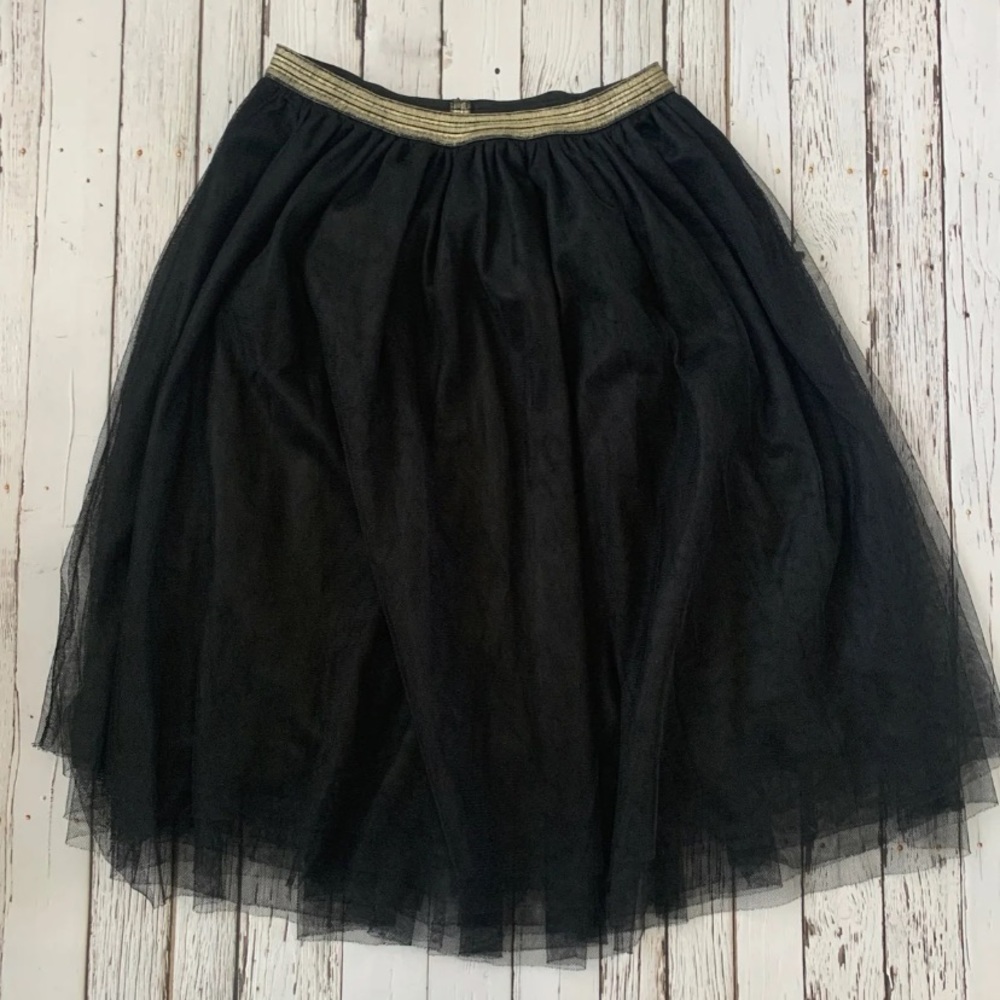 Black Tulle Skirt